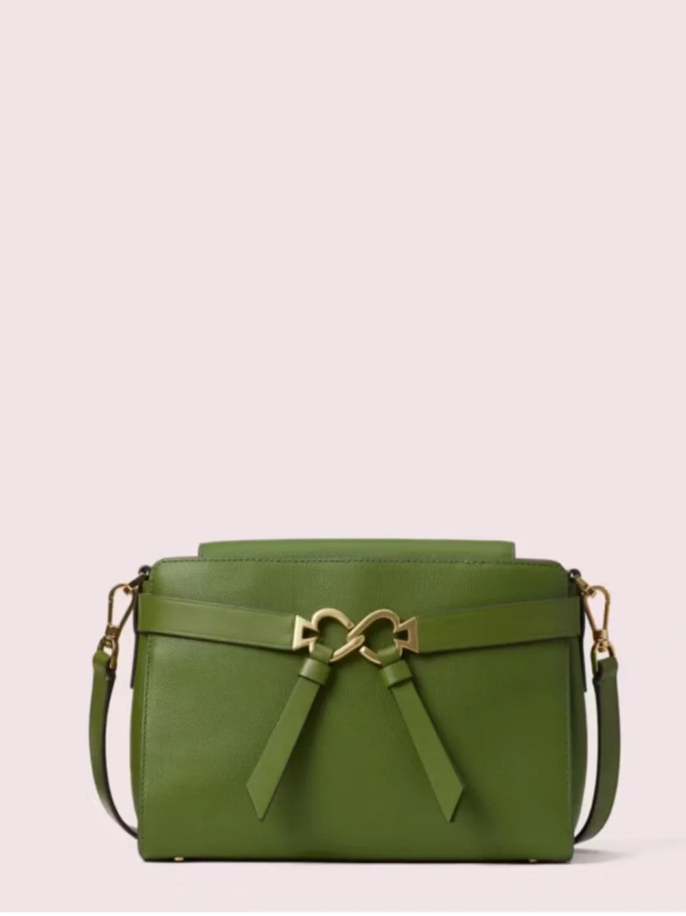 Olive Green Toujours Medium Crossbody | Kate Spade NL